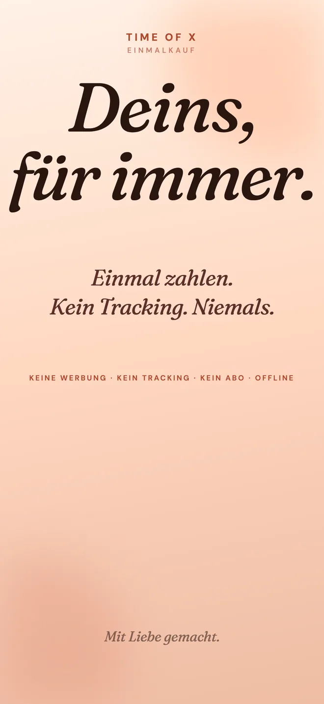 Halte die Momente nah, die zählen.
