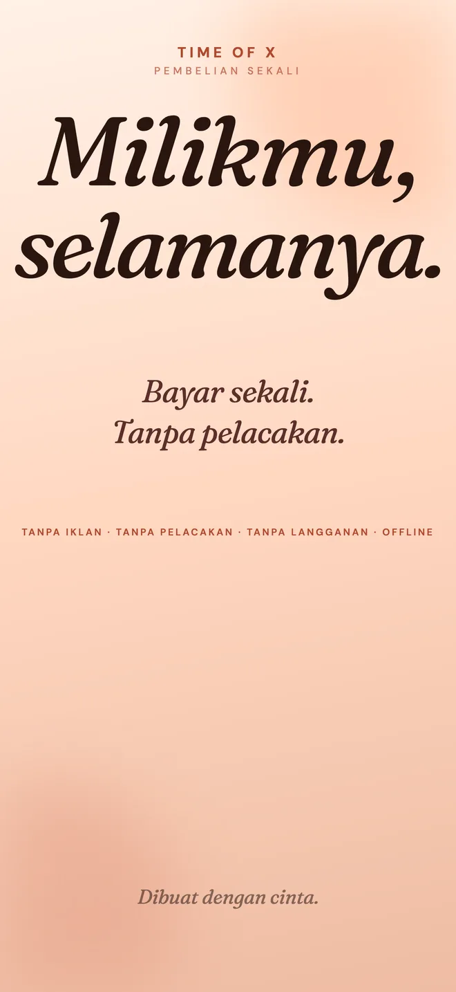 Jaga momen yang berarti tetap dekat.