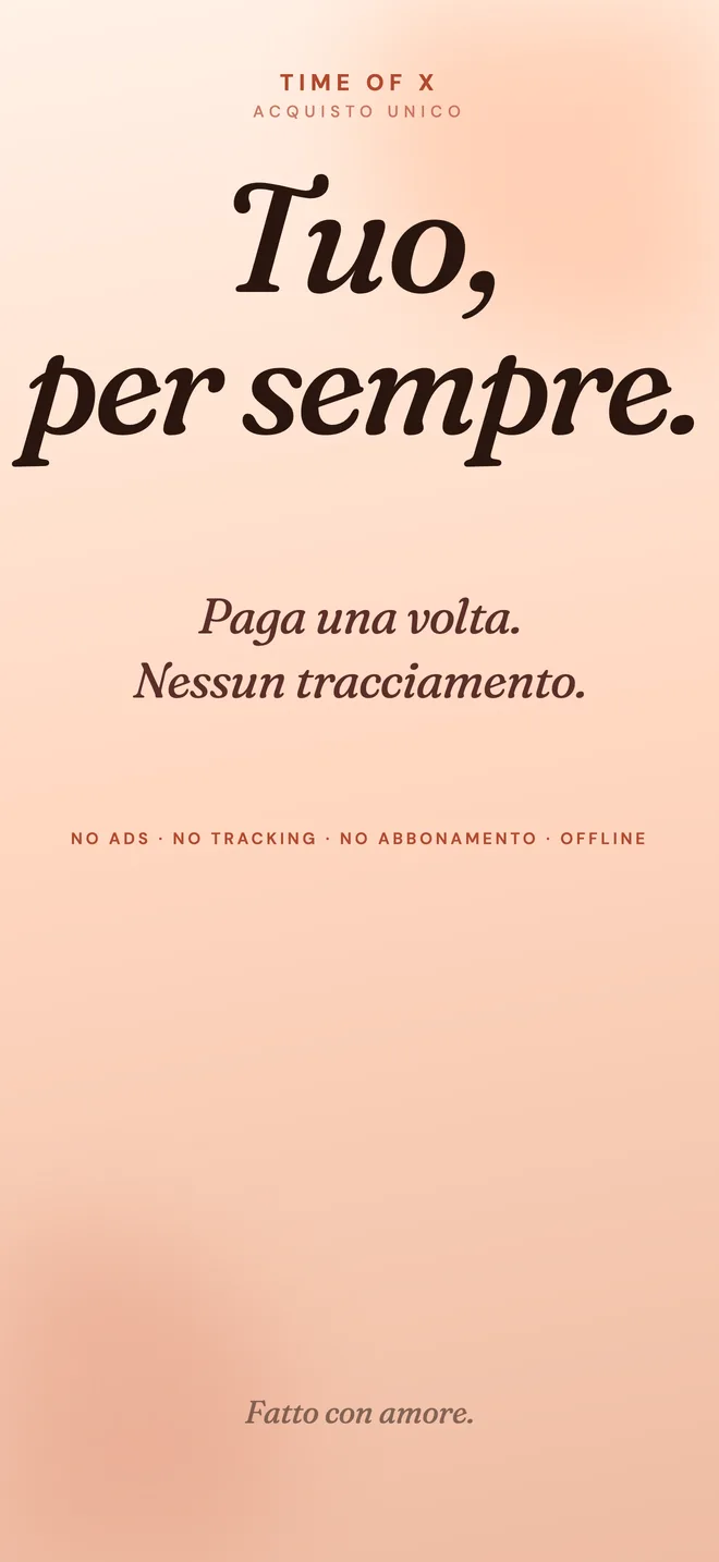 Tieni vicini i momenti che contano.
