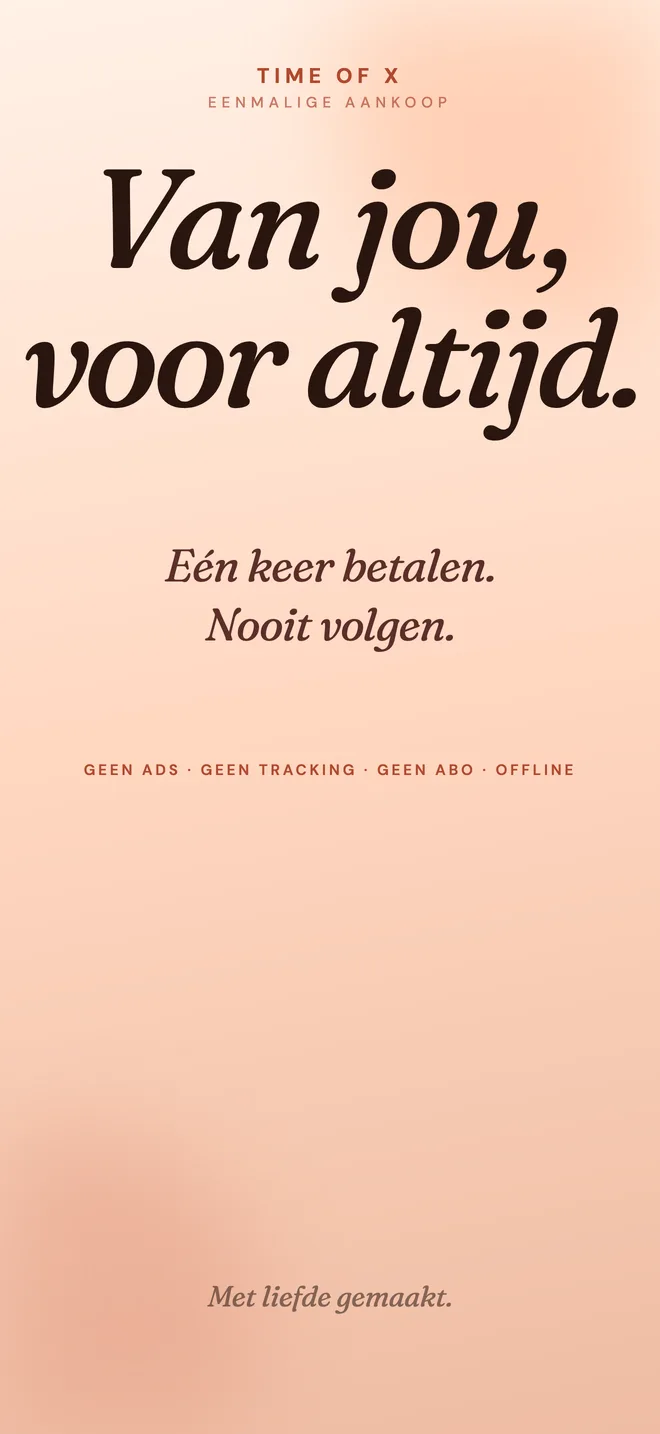Houd de momenten die ertoe doen dichtbij.