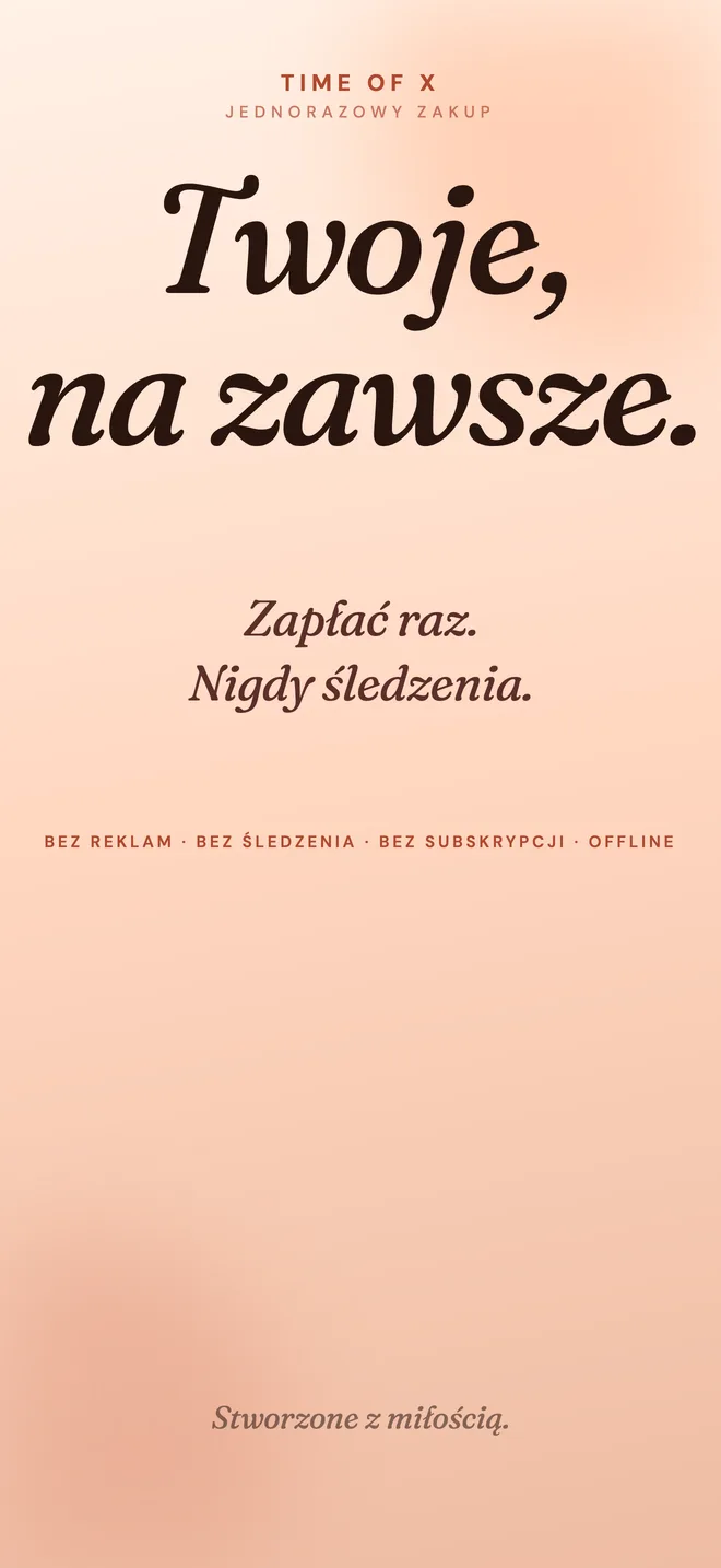 Trzymaj blisko chwile, które mają znaczenie.