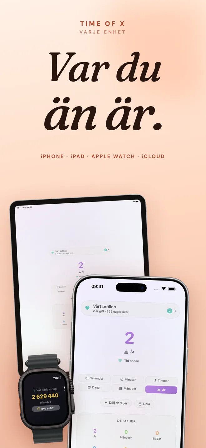 Privat iCloud-synk