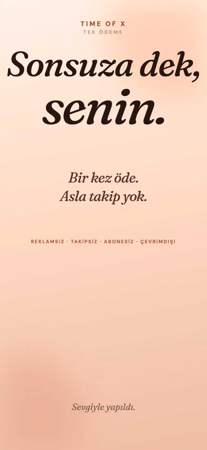 Önemli anları hep yanında tut.