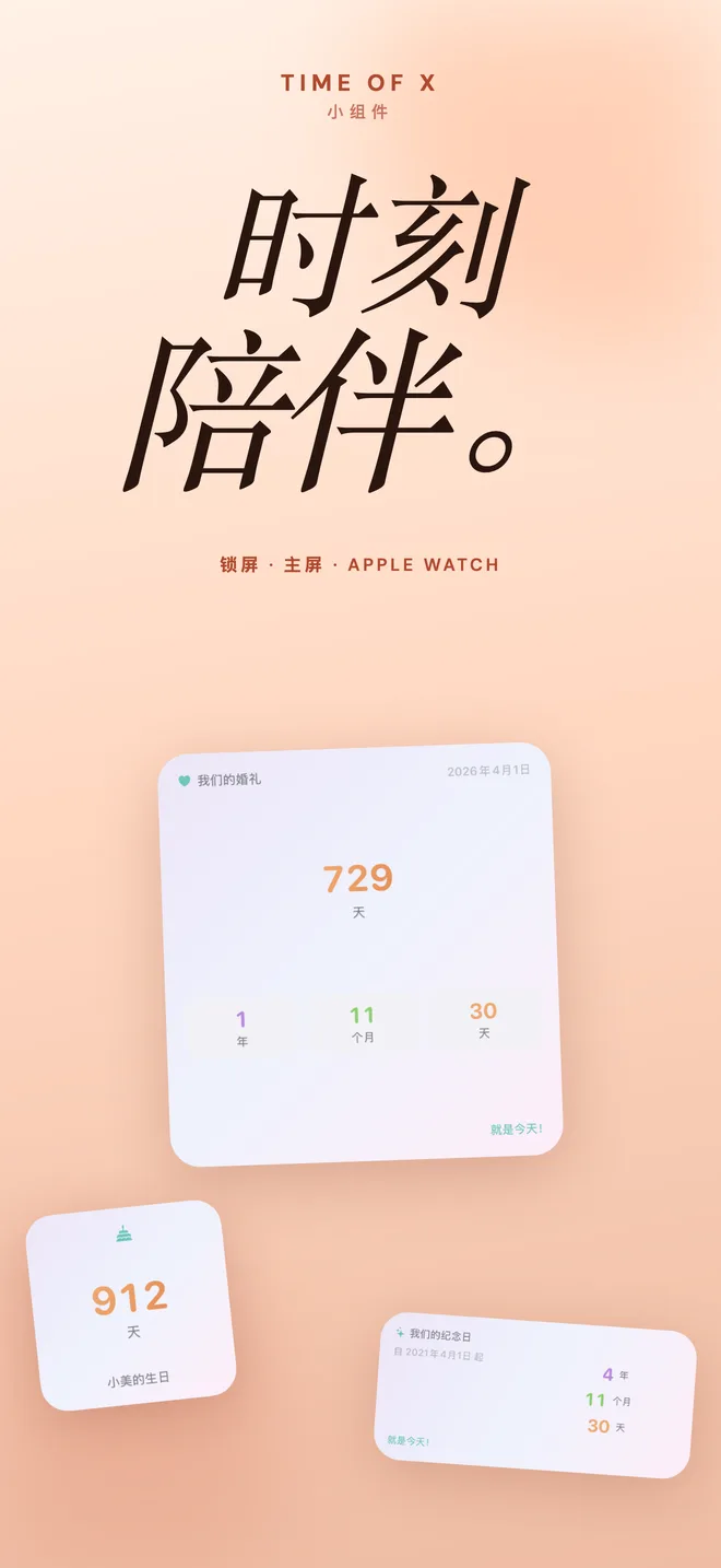 主屏幕与锁定屏幕小组件